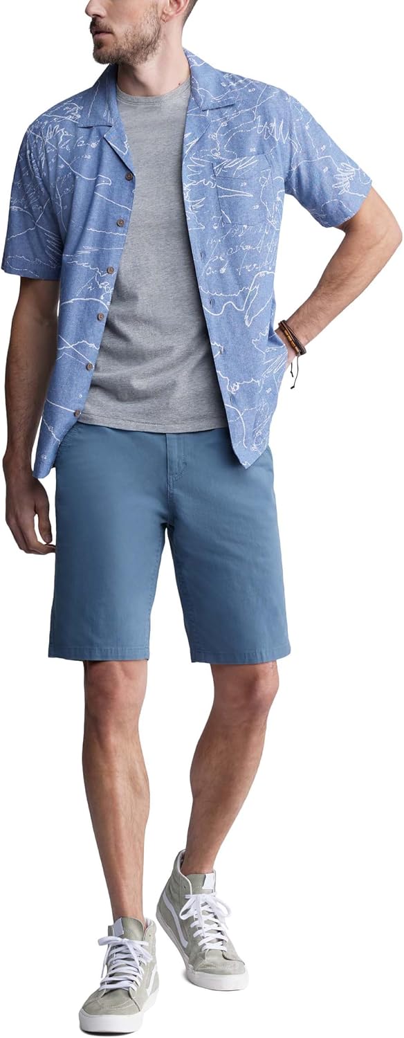 Buffalo David Bitton Men's Flat Front Short