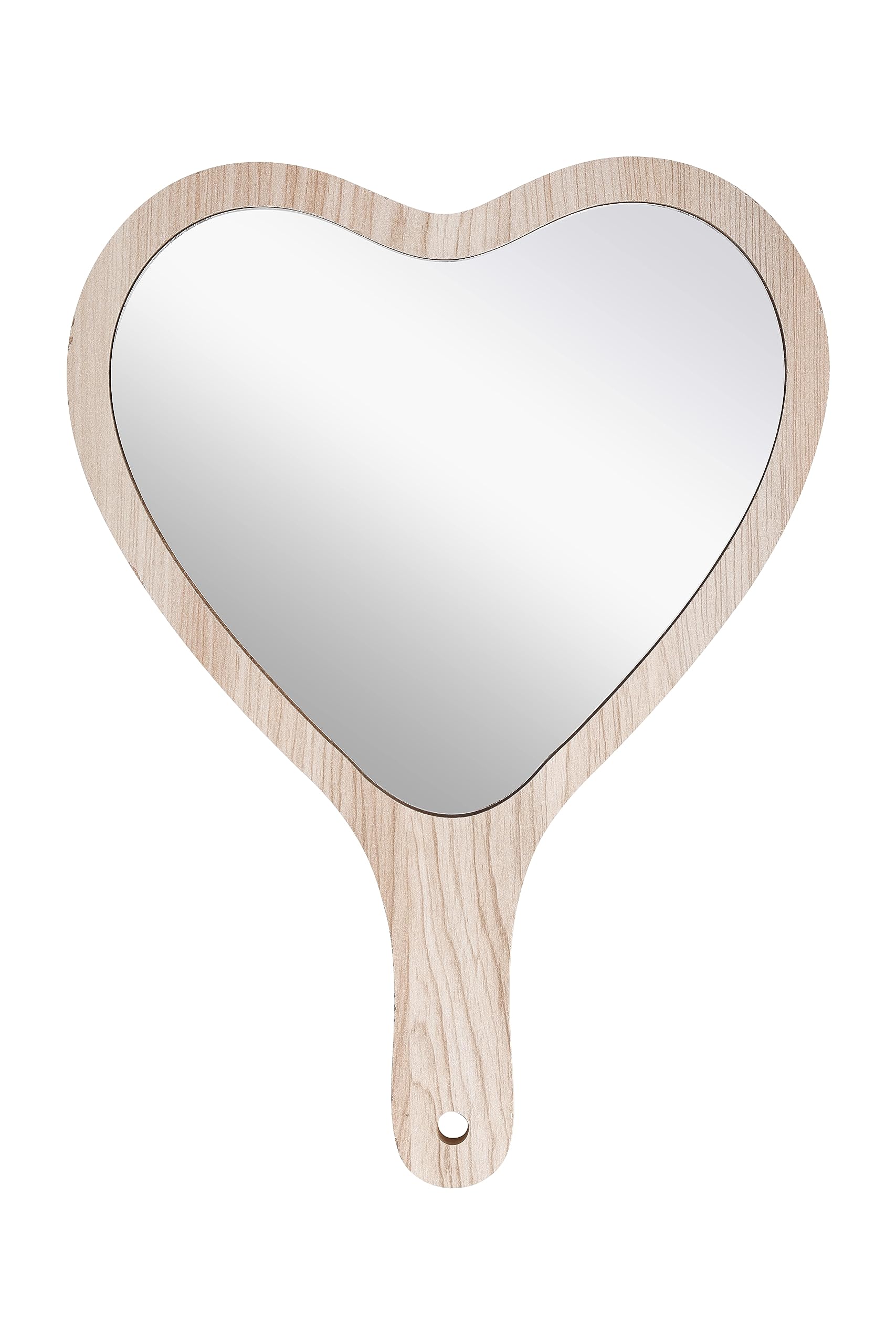 Handheld Mirror with Handle 8.5x11.75 Inch, Cute Heart-Shaped Hand Mirror for Women Portable Travel Mirror Makeup Cosmetic Mirror Compact Mirror for Girls - Big Size-image-24