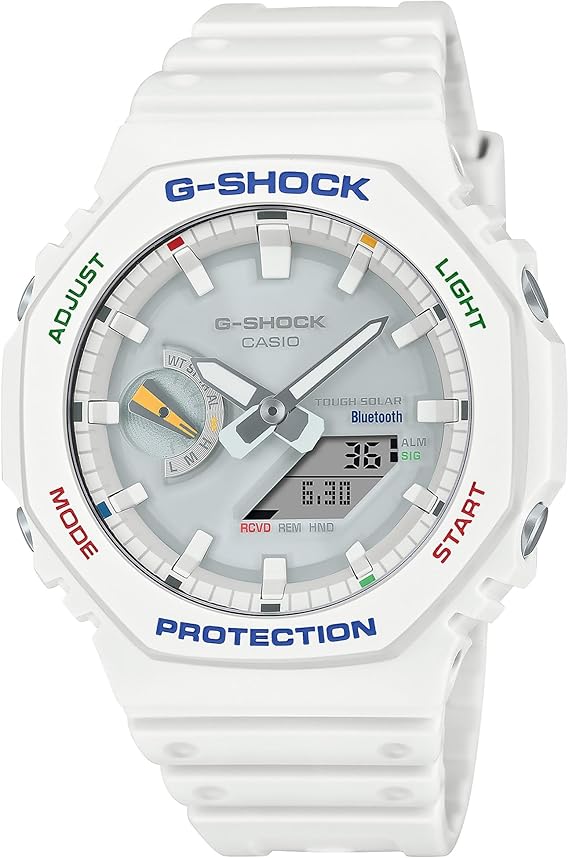 Amazon.co.jp: G-Shock GAB2100FC-7A。, ホワイト, One Size
