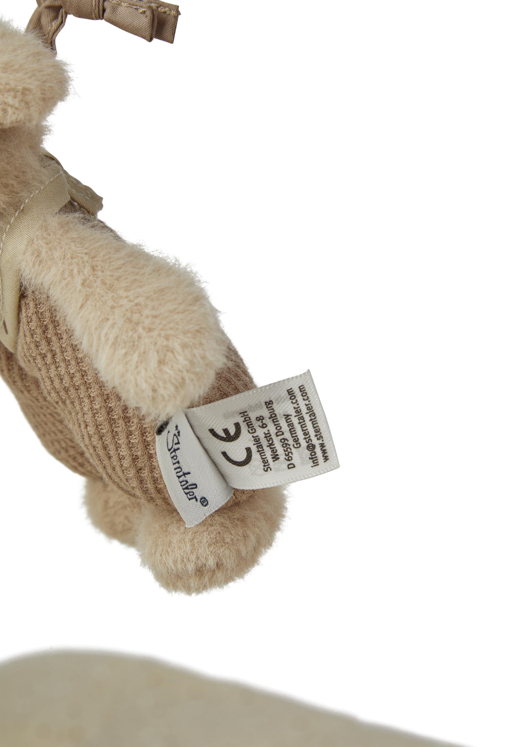 Sterntaler Spielbogen Hund Lucky - Spielbogen aus weichem Flausch, samtigem Velour und bedrucktem Baumwoll Mischgewebe - Baby Spieldecke mit Bogen und Spielfiguren zum Abnehmen, sandfarben