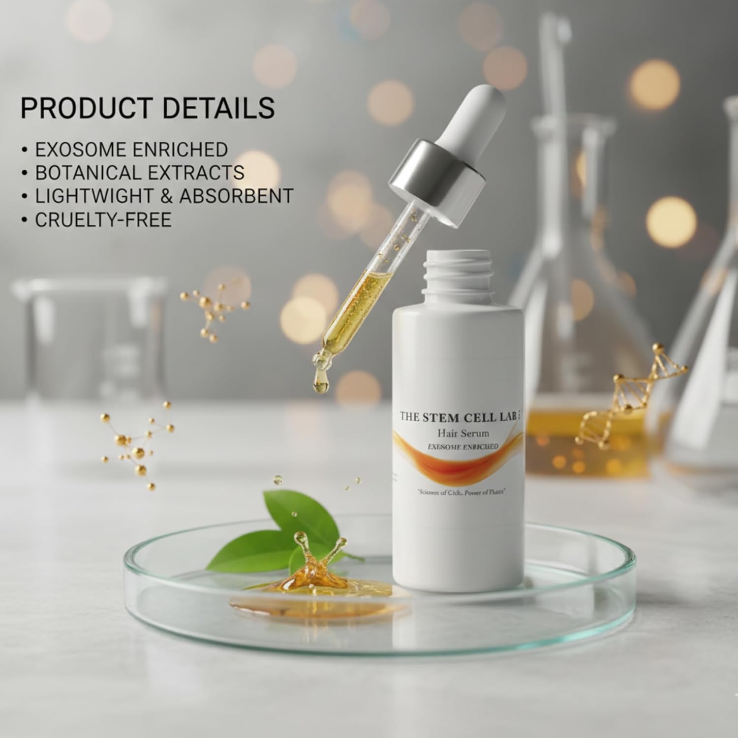 The Stem Cell Lab Hair Serum, Exosome Enriched, 50ml - Image 3