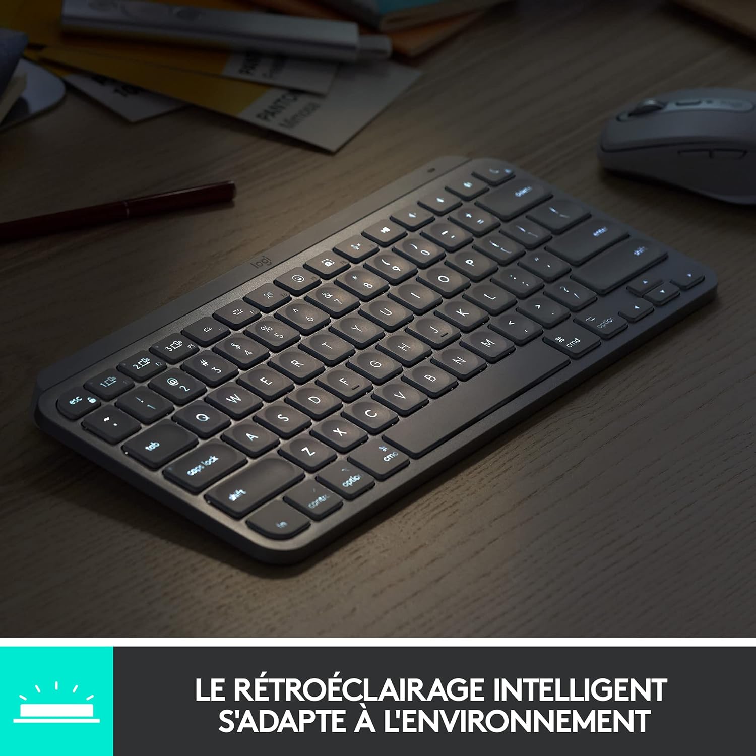 Logitech MXKEYS MINI WRLS Illuminated KB, W128232660 (KB)