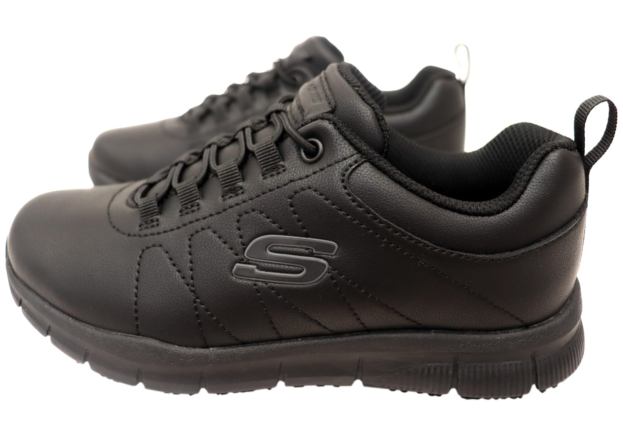 Skechers Damskie buty robocze Nampa - Beja Work Sneaker, Czarny, 39 EU