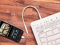 Vista 7 de Yamaha Almohadilla de tambor para dedos – Almohadilla electrónica compacta con sonidos incorporados, USB FGDP-30