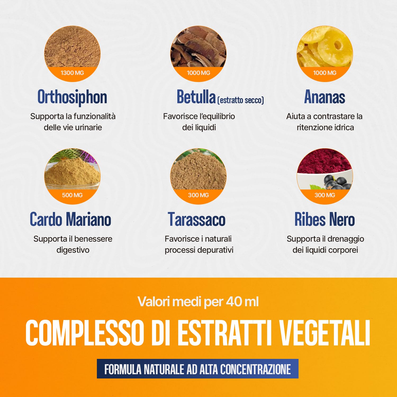 Diuretico Drenante Forte Dimagrante Detox per Ritenzione Idrica Potente Anticellulite Glutei e Gambe 500 ML Gusto Ananas Made in Italy