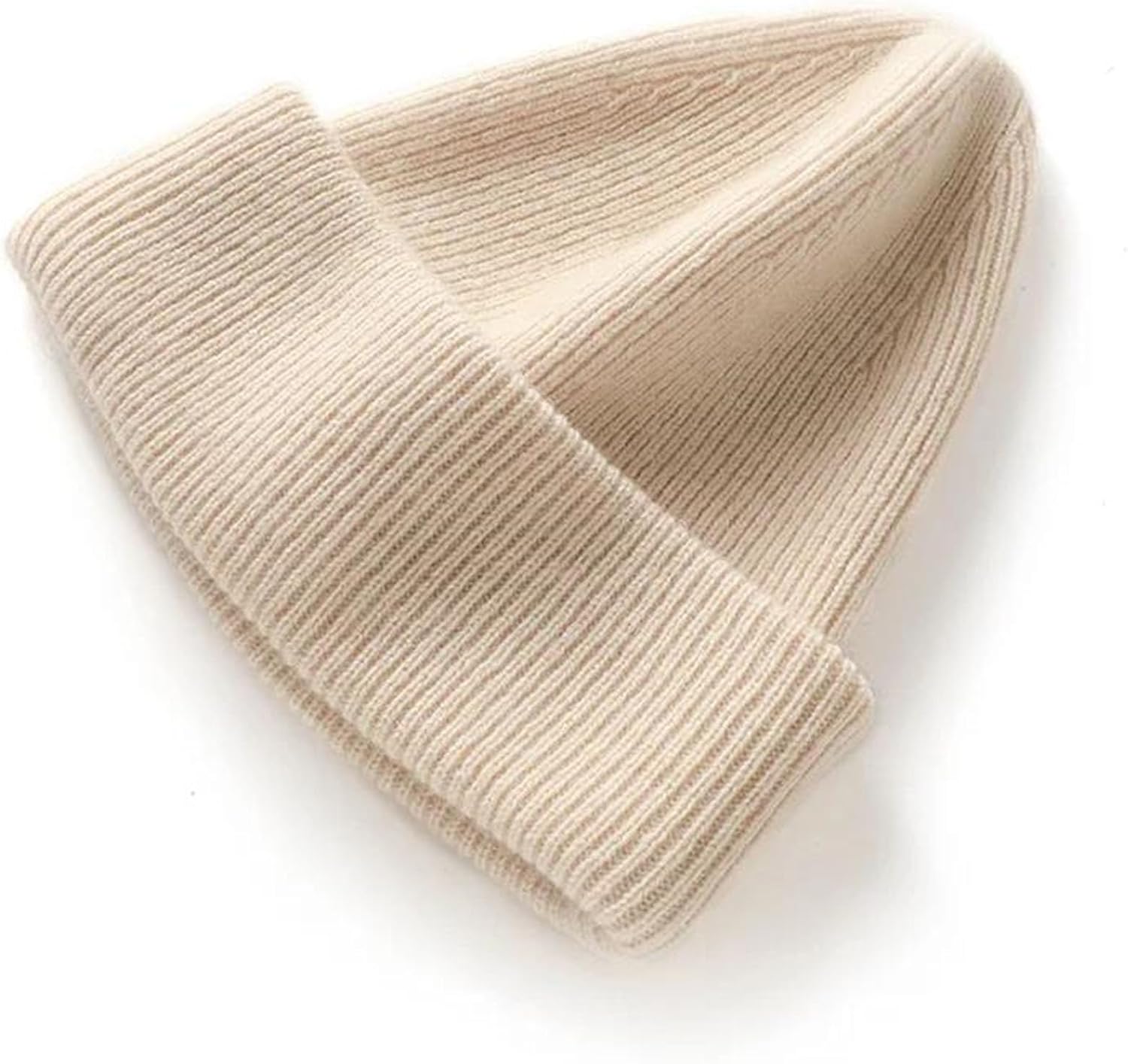 Unisex Lightweight Warm Casual Slouchy Beanie, Solid Color Winter Cold Weather Stretchy Knitted Hat, Soft Skull Cap