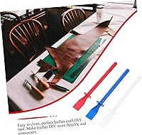 Vista 7 de TEHAUX Esparcidores de pegamento, aplicador de palos de pegamento de plástico, raspadores de pegamento, cepillo de pegamento, herramienta