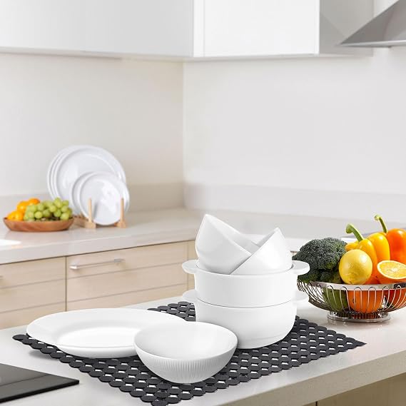 Pack of 2 Sink Liners 40 x 30 cm PVC Kitchen Sink Mat