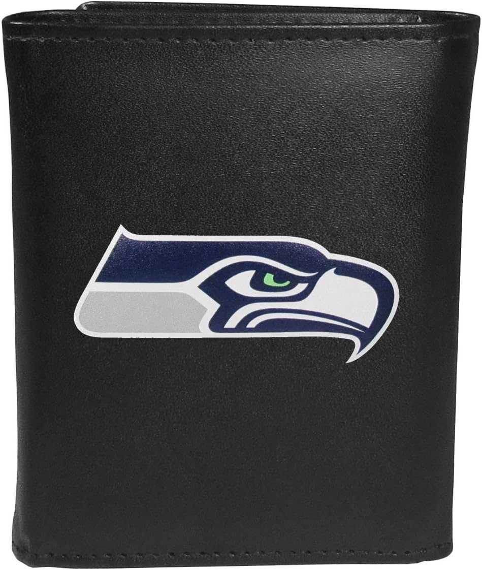 Siskiyou Sports NFL boys Tri-fold Wallet Large Logo