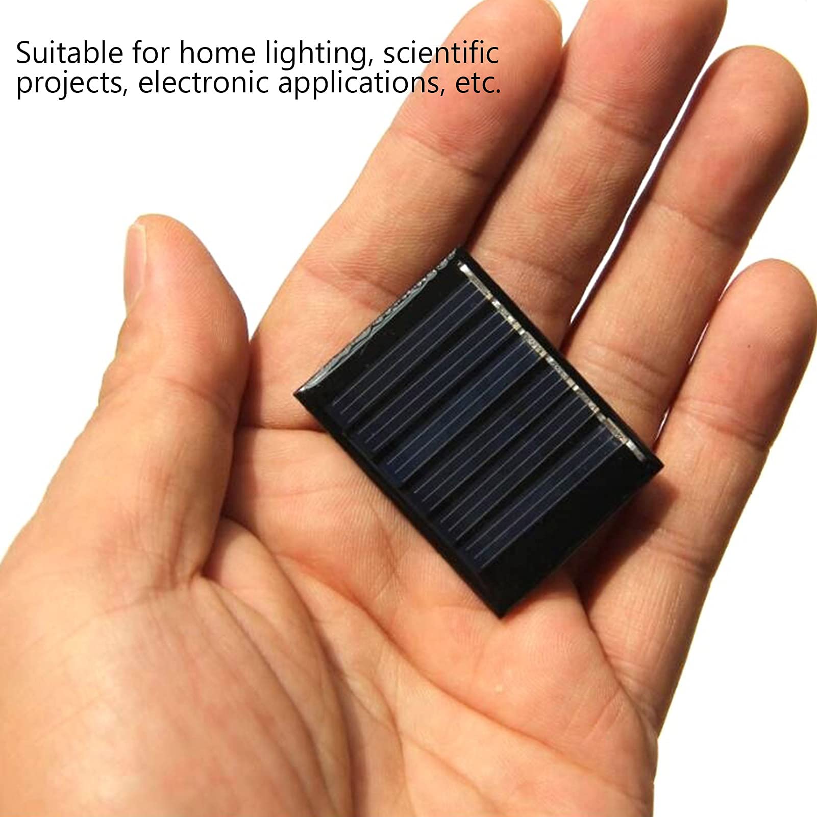 4 Stück Mini Solarpanel, 40 X 30 Mm, 0,15 W, 3 V, Polysilizium Solarmodul, Flexible Solarmodule Solarzellen Ladegerät Solarzellen Für Sonnenenergie Heimwerken DIY Wissenschaft Projekte