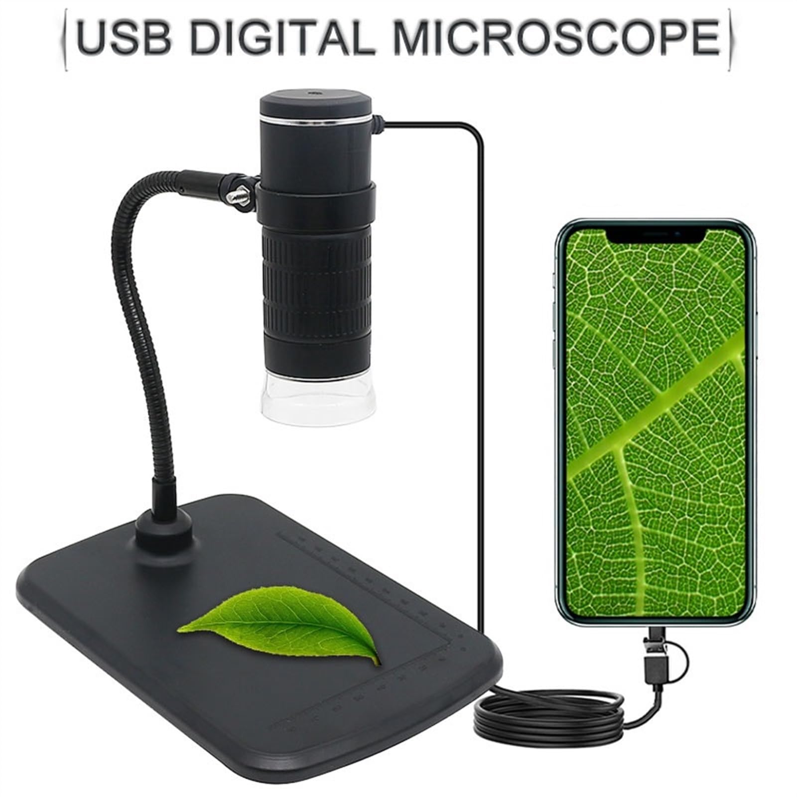 Mikroskop cyfrowy USB 1000X mikroskop do telefonu komórkowego obsługa PC elektroniczny naprawy lutowania