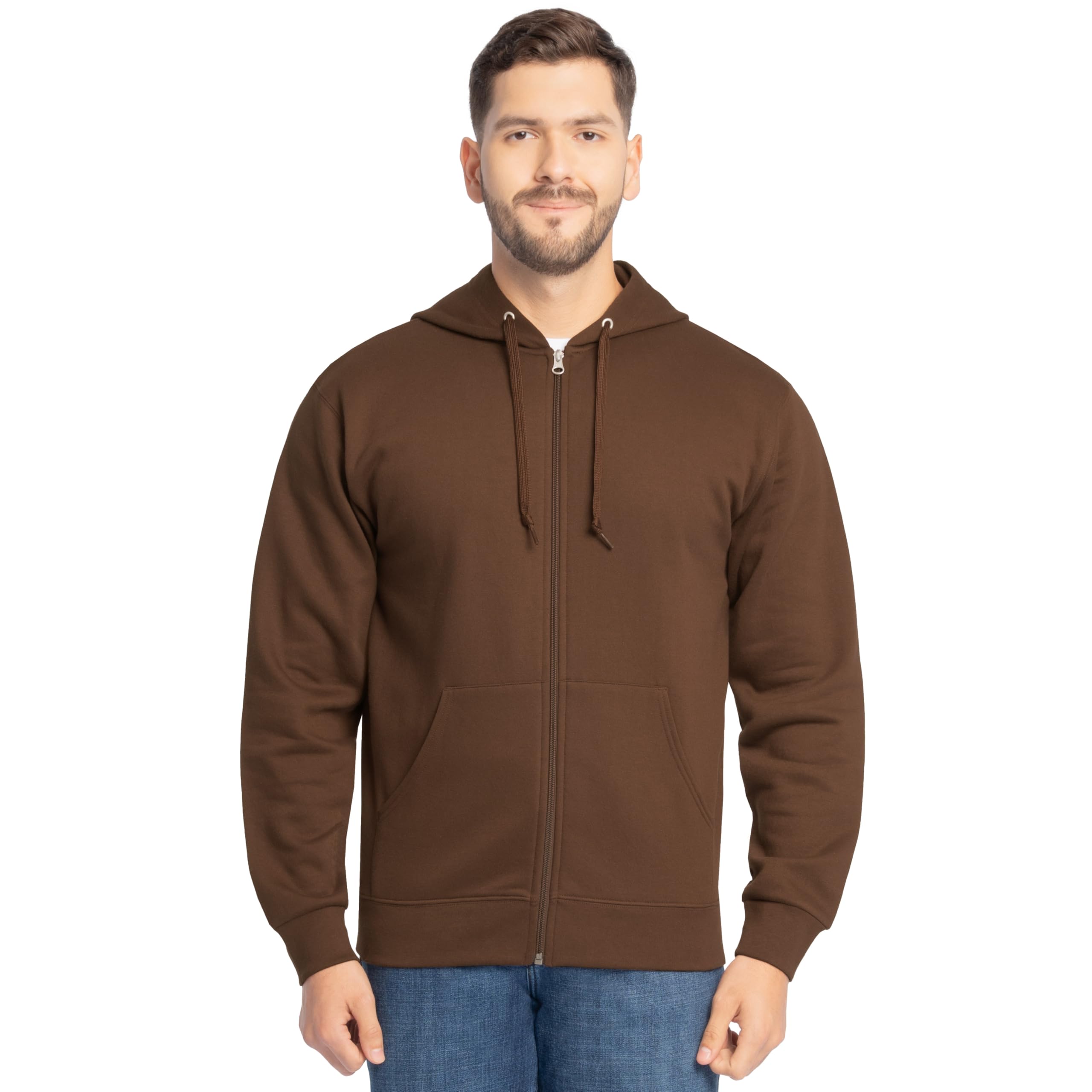 Fruit of The Loom Eversoft Fleece Sweatshirts & Hoodies Camicia Uomo (Pacco da 1)