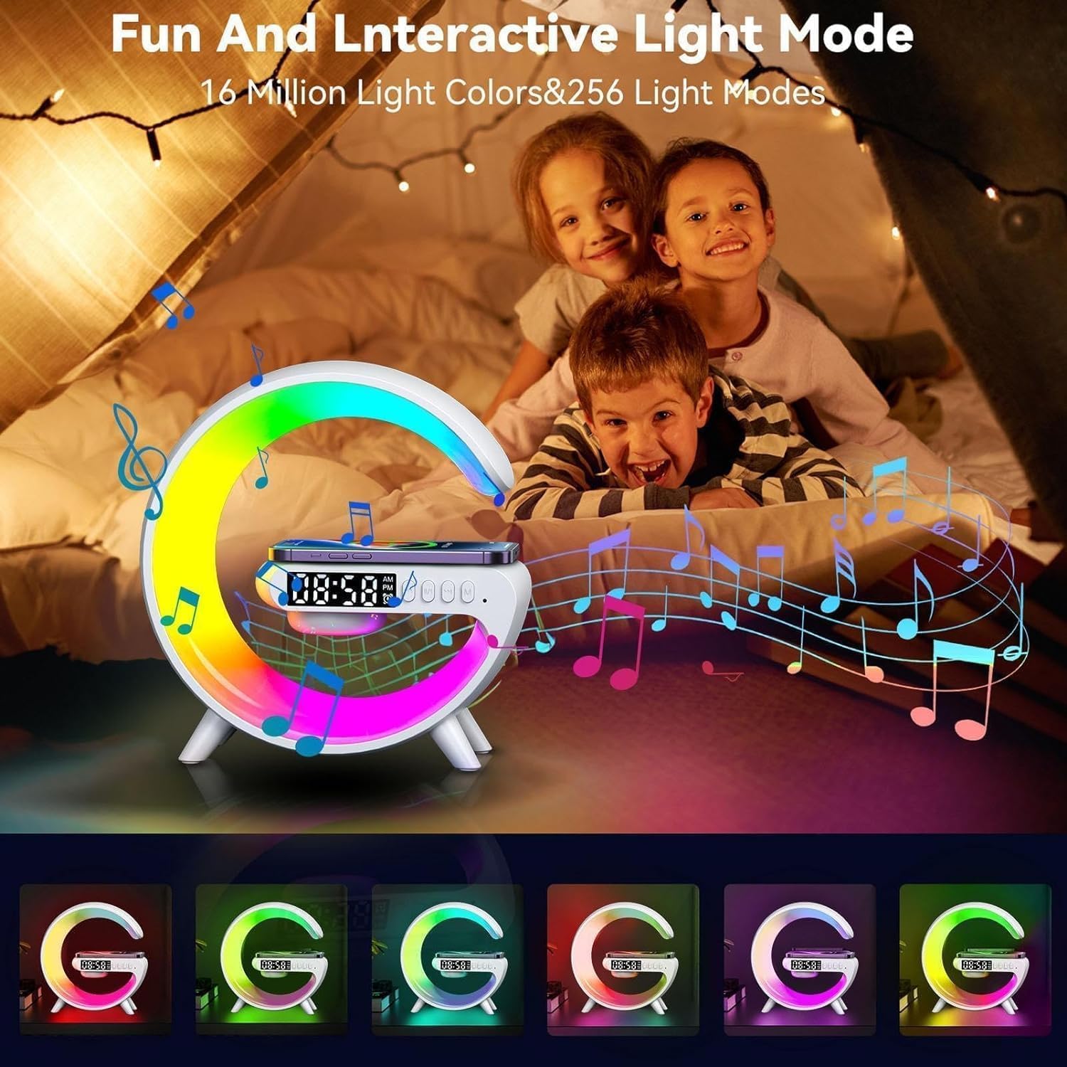 Lampada Sveglia Weinsamkeit A LED Con Sveglia Luminosa E Bluetooth: Luce Calda, Suoni Natura, Rumore Bianco, Telecomando, Per Camera Da Letto