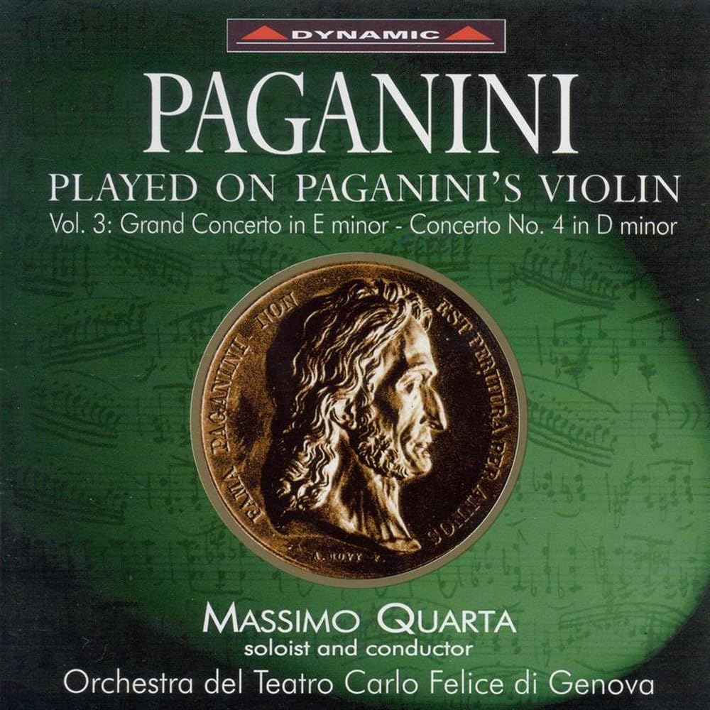 Paganini: Violin Concertos Vol.3