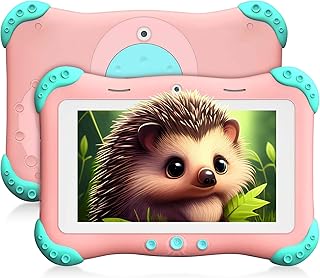 Kids Tablet 7 inch Android 11 Tablet for Kids(Ages 3-12), 2GB RAM 32GB ROM 128GB Expand, Toddler Tablet with WiFi, Bluetooth, GMS, Parental Control, Shockproof Case, Google Play, YouTube, Netflix
