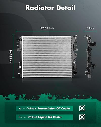 Miniatura 248 de SCITOO Radiador 2990 para Honda 2008-2012 para Accord 2.4L 2012-2015 para Honda para Crosstour 2.4L