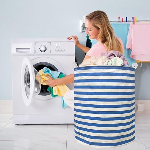 Miniatura 90 de Cesta plegable para ropa sucia en el dormitorio, impermeable, para baño, bolsa grande de lavandería en dormitorio universitario, guardarropa, sala