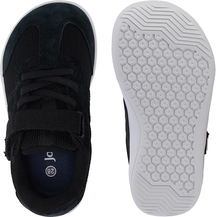 Joomra Toddler/Little Kid Wide Barefoot Shoes | Splay Naturally Minimalist Sneakers for Boys Girls | Zero Drop Sole