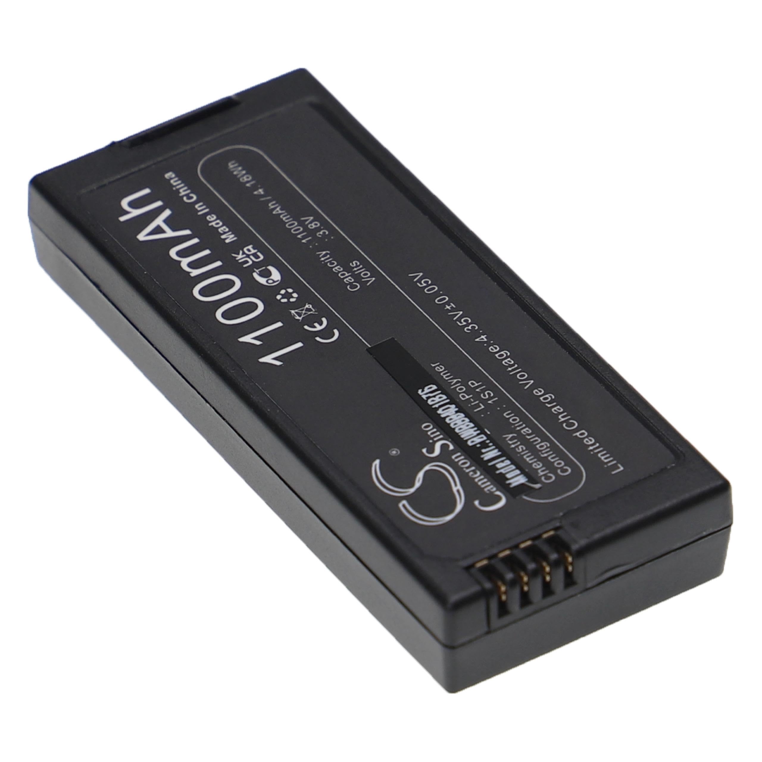 vhbw Akumulator zamienny do DJI T01 do drona Multicopter Quadrocopter (1100 mAh, 3,8 V, litowo-polimerowy)