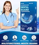 Anti Grinding Guard, 4 Pack/Small Size, Mouth Guard for Grinding Teeth at Night, Transparent
