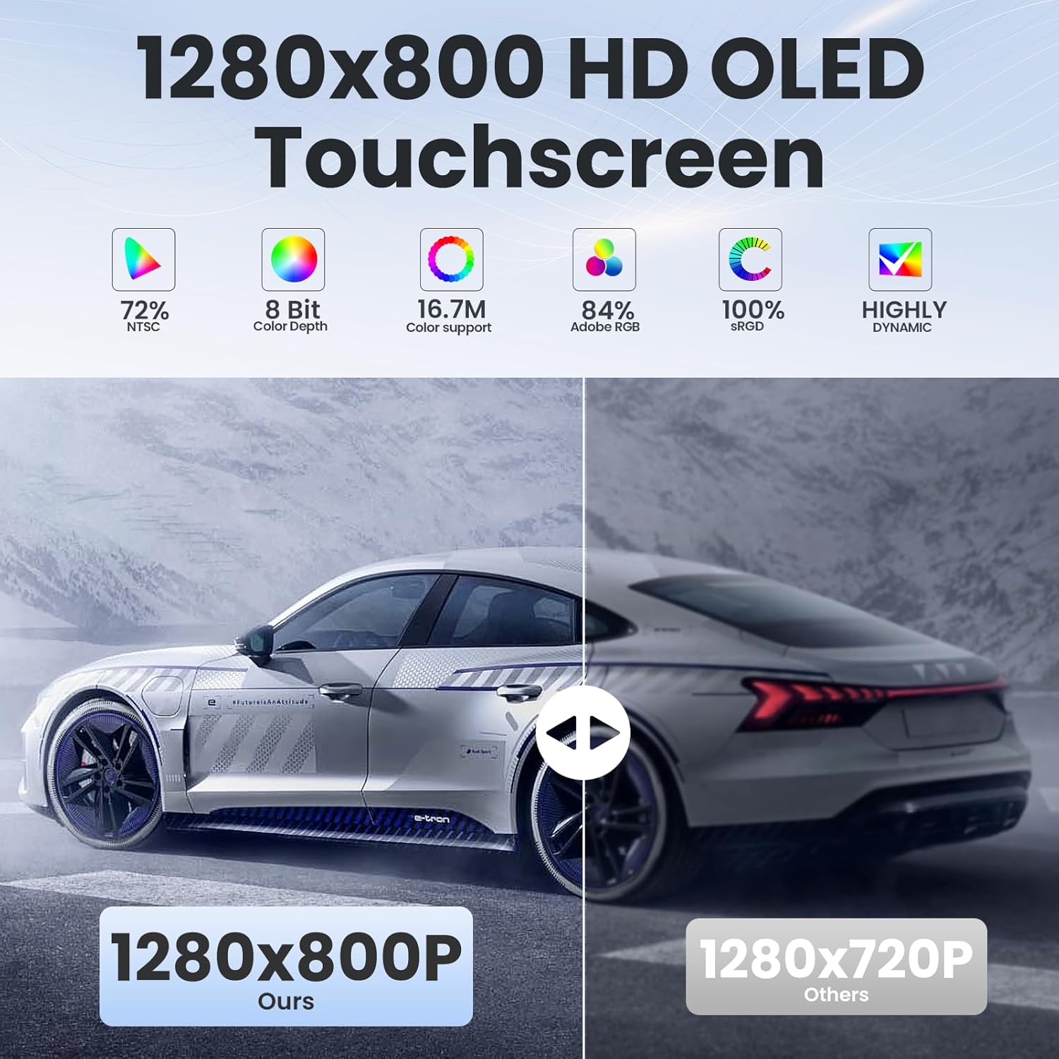 [1.8Ghz 4G +64G ROM] Car Radio for Jeep Grand Cherokee 2011-2013: 9inch 1280 * 800 HD Touch Screen Stereo Bluetooth5.4 FM 32EQ Wireless Carplay Android Auto GPS 5GWiFi SWC AHD Backup Camera