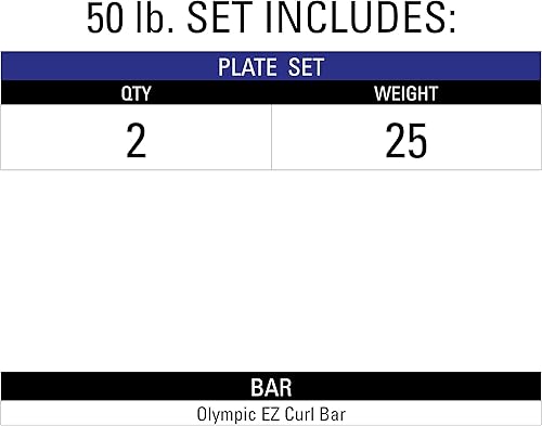 Miniatura 9 de XMark - Barra de rizo olímpica con pesas para juego de pesas olímpicas, par o juego de placas de peso olímpico de diamante negro, calidad premium,