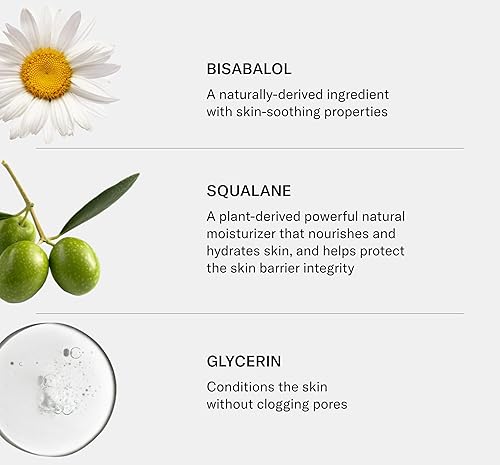 Miniatura 5 de SEEN Lavado facial, sin fragancia, limpiador facial no comedogénico y no irritante, desarrollado por dermatólogos, seguro para pieles sensibles,