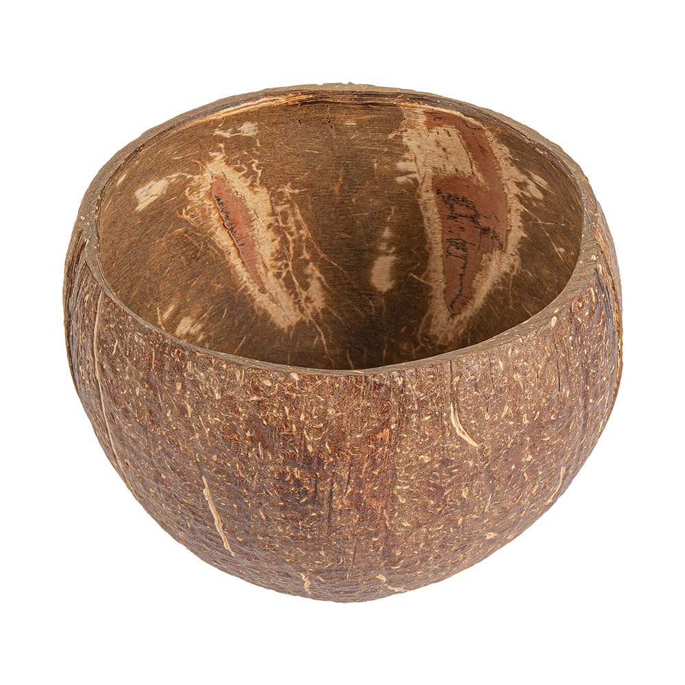 Garcia de Pou 5 Stück, Schüsseln, 200 ml, Ø 9 x 6 cm, natürliche Kokosnuss