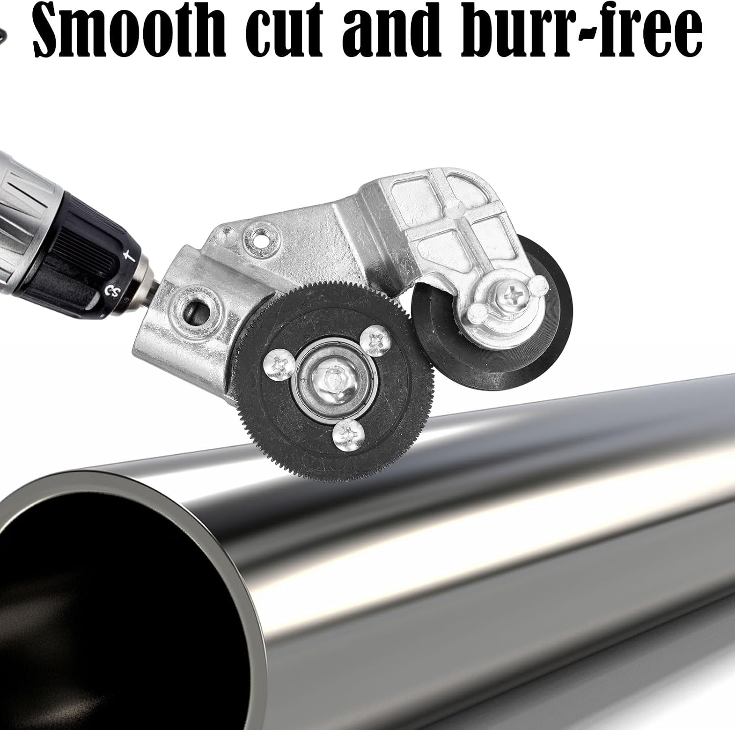 Electric Drill Metal Cutter Attachment, Drill Nibbler Sheet Metal Cutting Tool with 11 Fittings and 1 Instruction Manual for DIY Projects Home Repairs Workshops & Light Metalwork image 3