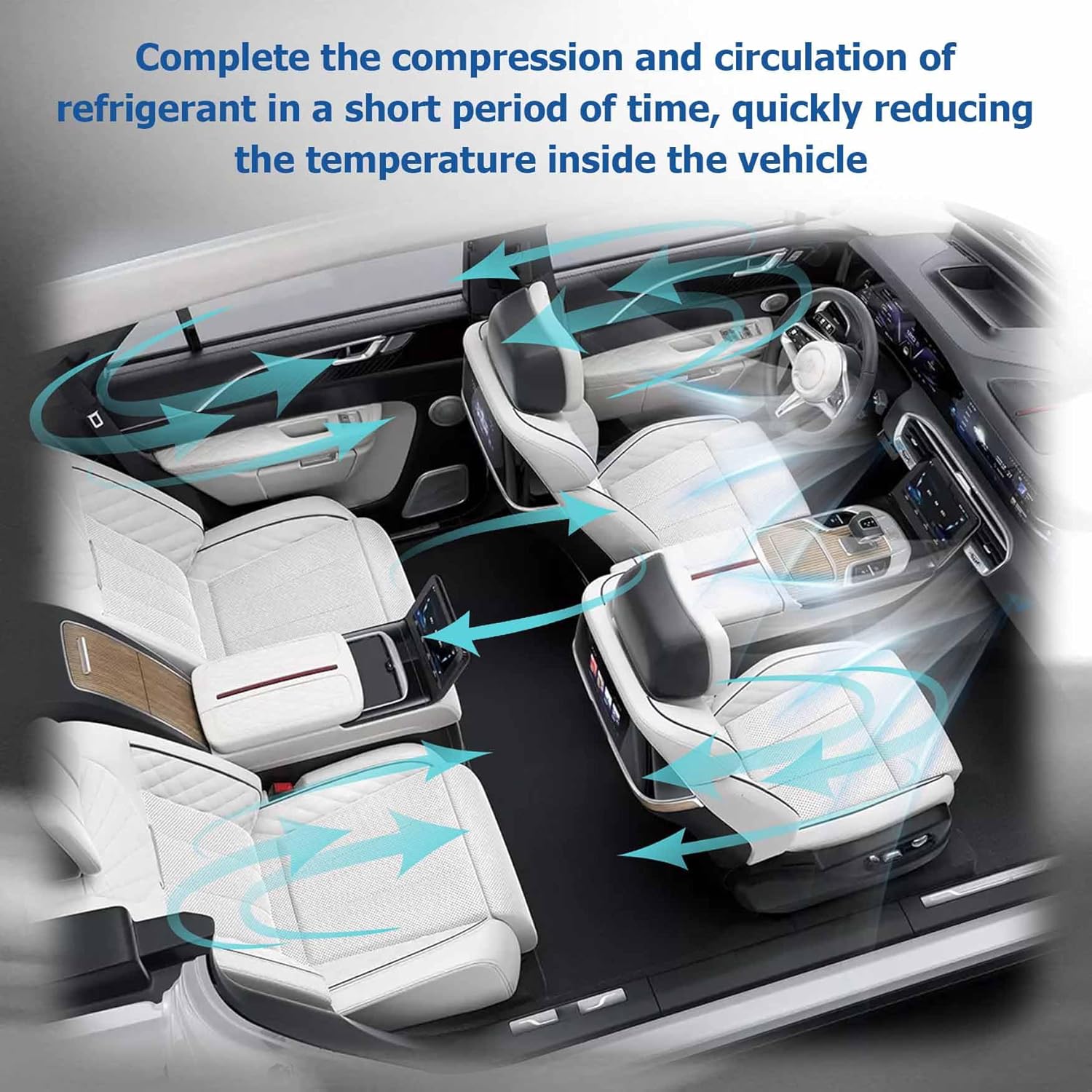 WFLNHB A/C Compressor Replacement for Nissan Rogue 2008-2013 CO11200C