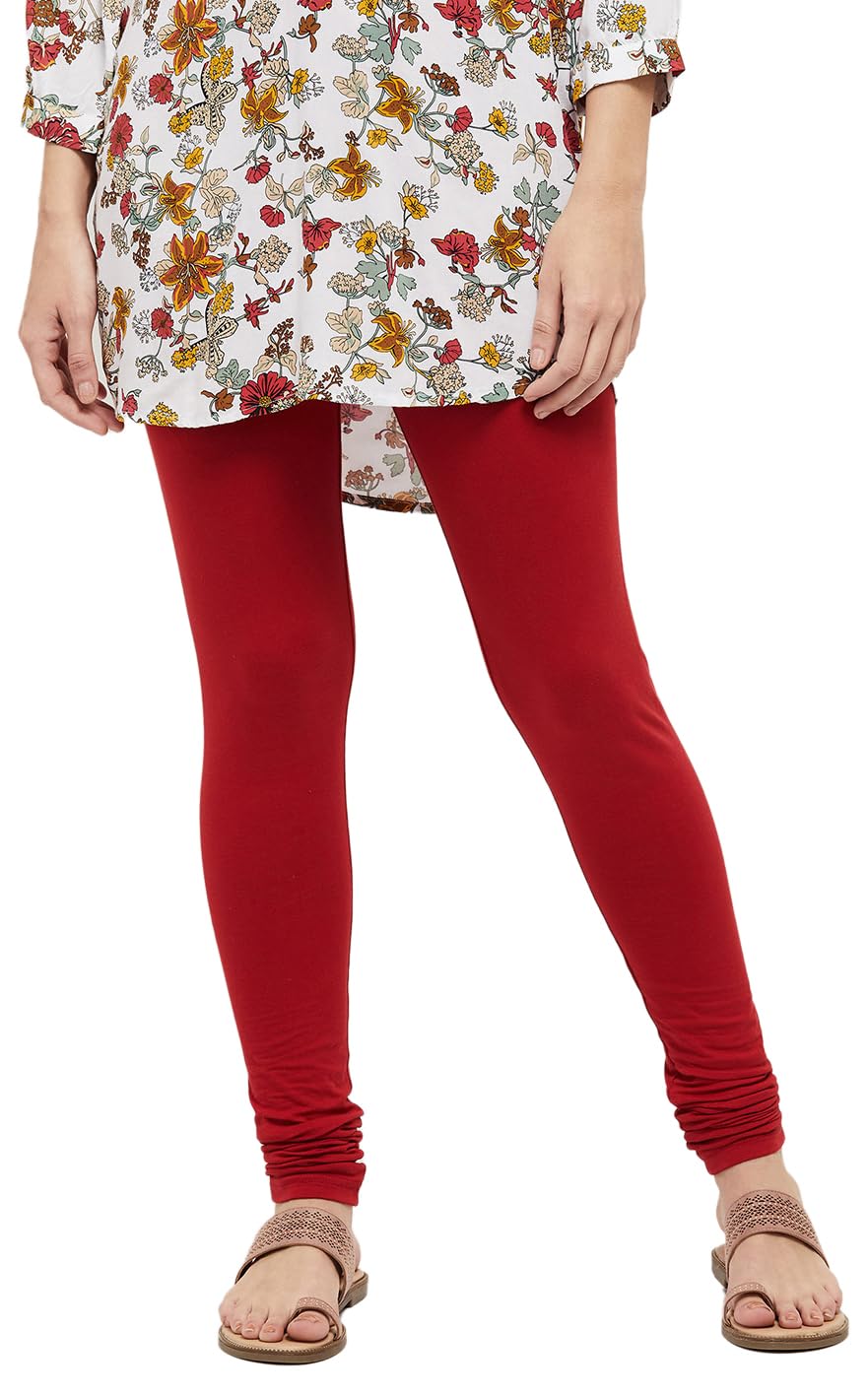 Max Women’s Regular Fit Mid Rise Churidar Max Women’s Regular Fit Mid Rise Churidar