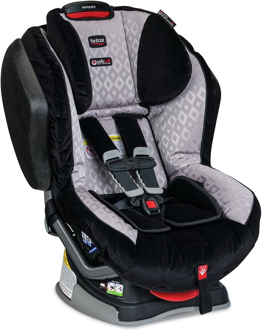 Britax Advocate G4.1 Convertible Car Seat, Silver Diamonds