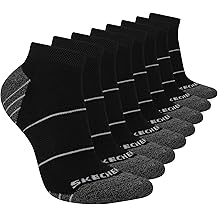 Skechers Women's Work Collection Low Cut Cushioned Socks 8-Pack