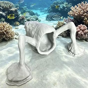 Sea Monster 3D Printed Flexible Articulated Fidget Toy, Sea Eater Deep Sea Creature Collectible, Desk Stress Relief Toy and Unique Gift