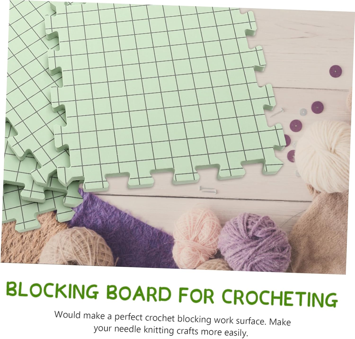 Xmas Knitting Blocking Mats Foam Crochet Blocking Board