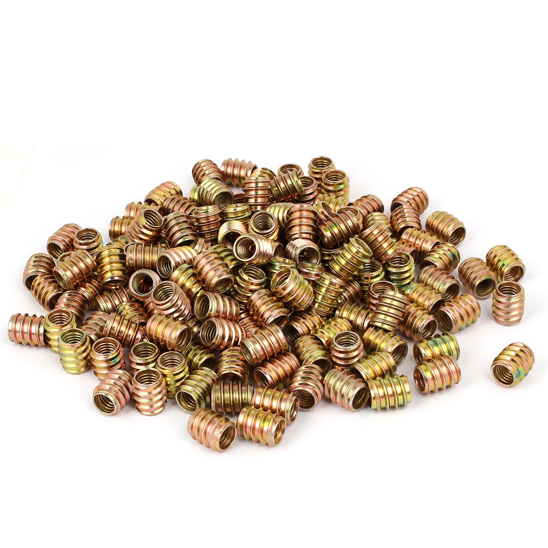 Wood Furniture Insert Screw E-Nut Bronze Tone M8 x 15mm 200pcs (8648e9698c621e8ac4af7bcb1d5aa7f0)