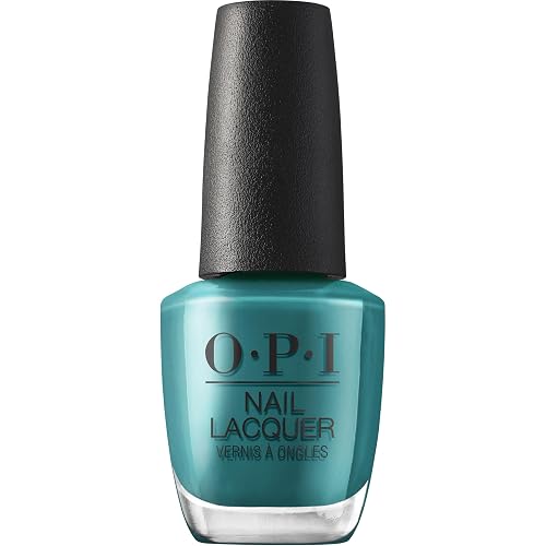 OPI Nail Lacquer Baby Tee-l | Opaque Cool Dark Teal Crème Chip Resistant Nail Polish | What's Your Mani-tude | Fall 2025 - Baby Tee-l | Opaque Cool Dark Teal