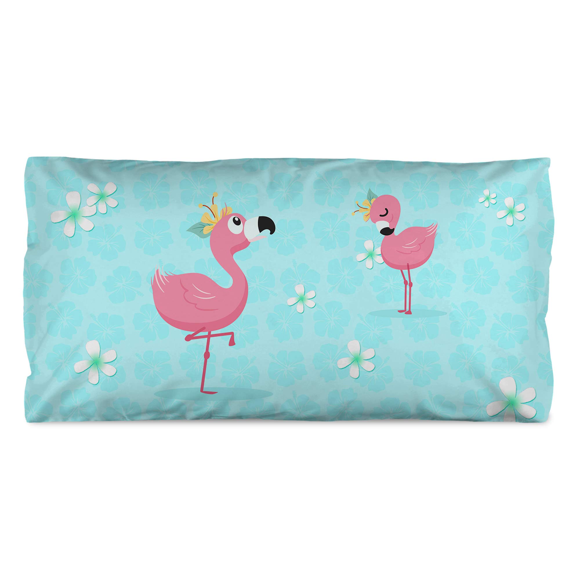 LolaPix Flamingo Kopfkissen Personalisiert mit Name. Geschenke für Kinder. Füllung enthalten. Verschiedene Designs zur Auswahl. Verschiedene Größen zur Auswahl. Flamingo
