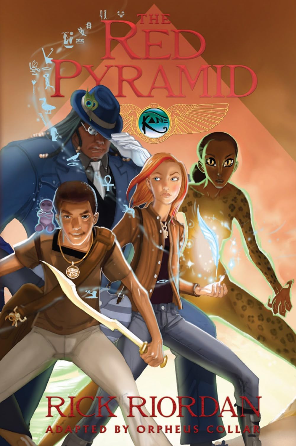 Kane Chronicles Graphic Novels 3 Books Collection Set By Rick Riordan (The Throne of Fire, The Serpent's Shadow, The Red Pyramid)