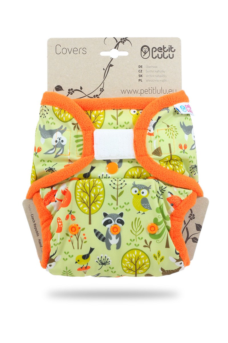 Petit Lulu Pull Up Cubierta Para Pañales De Tela | Talla XL ( 13 Kg) | Reutilizable Y Lavable (Go Green