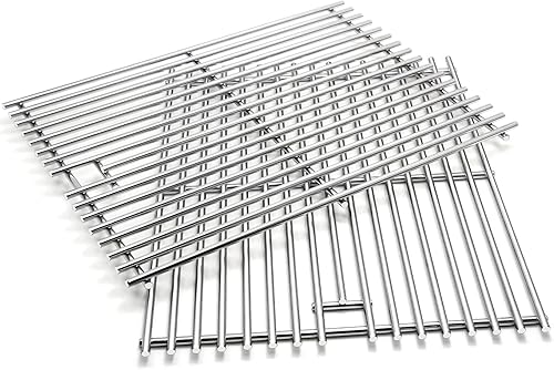 Miniatura 8 de Rejillas de repuesto de 17 pulgadas para Nexgrill 4 Burner 720-0830H, 720-0783E, 720-0830X, 5 quemadores 720-0888N, 720-0888, 720-0888S, Charbroil