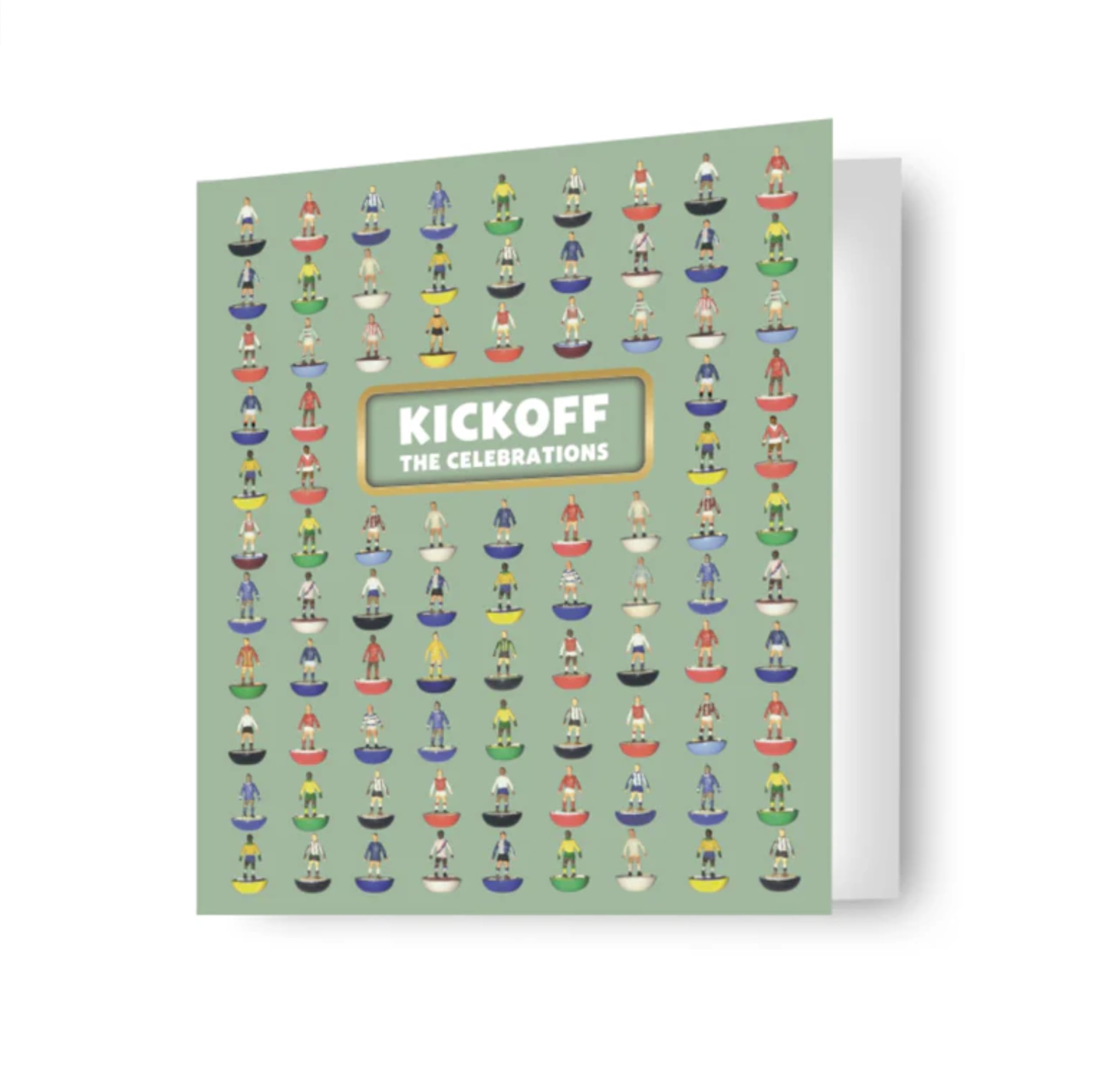 SUBBUTEO FOOTBALL BIRTHDAY CARD 'KICKOFF THE CELEBRATIONS'