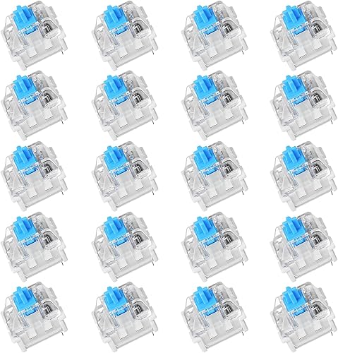 KFHENSOMR FNANJWQ - 20 interruptores de teclado mecánicos de repuesto de 3 pines