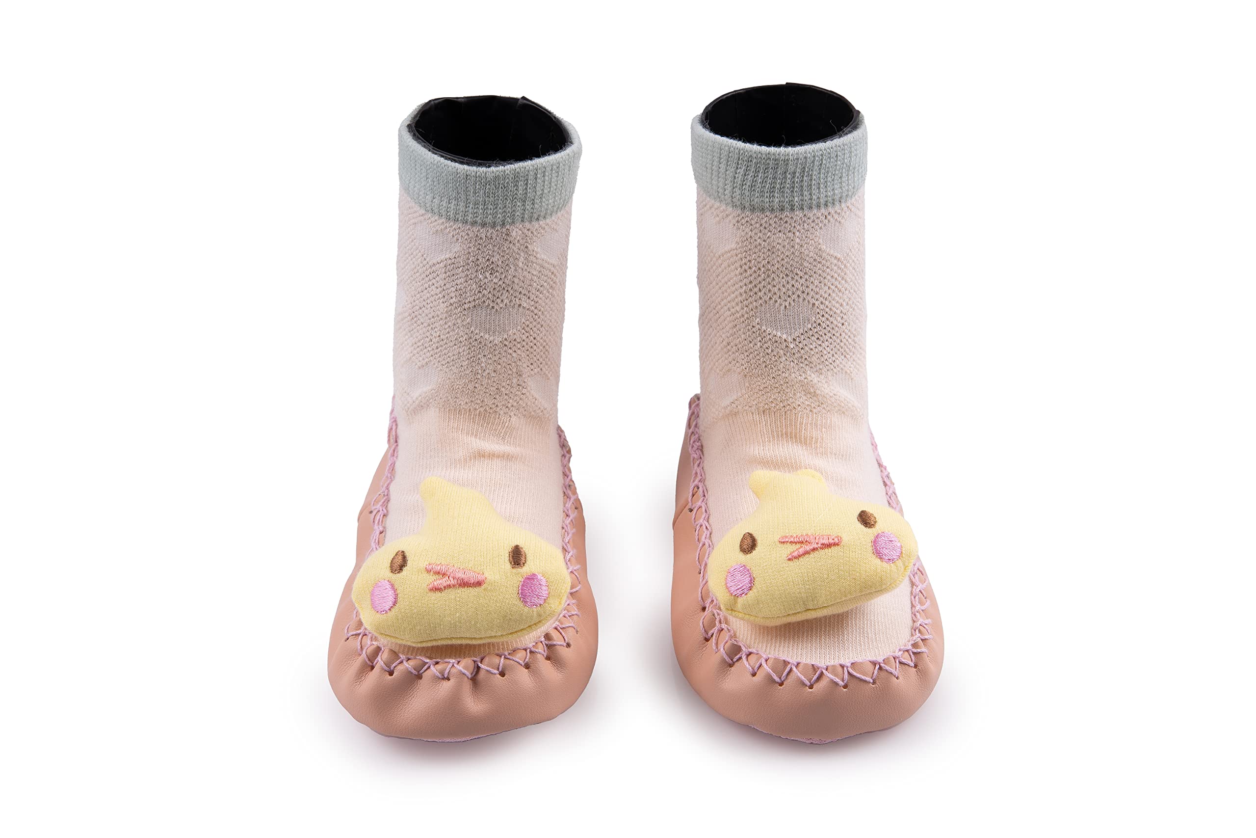 Baby Boy Girls Anti-Skid Socks Shoe for Toddler Soft Cotton Breathable Sole Booties Kids Cute Stylish Non Slip Flexible Shoes | All Season Wear 3 month to 2 Yrs-image-22