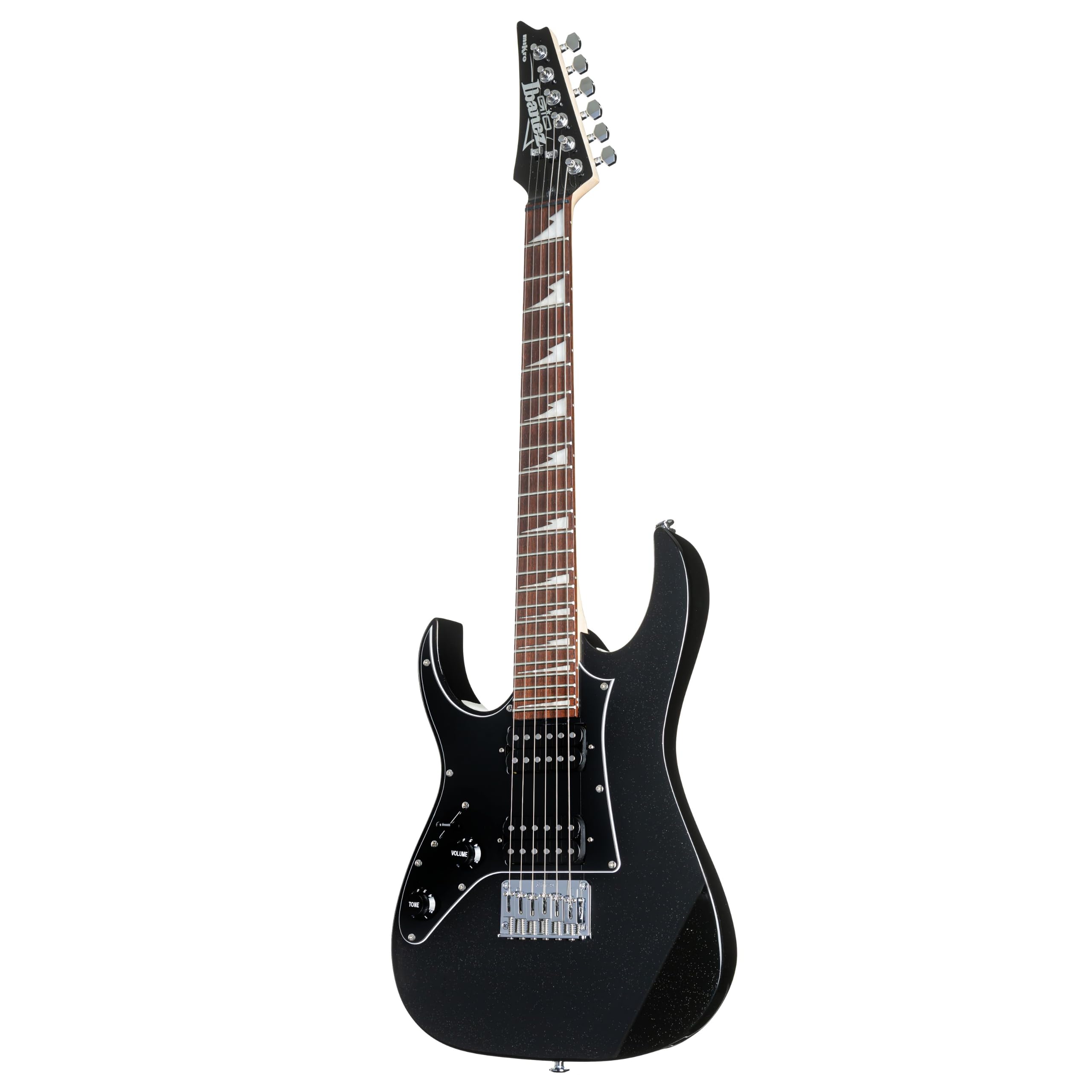 Ibanez Mikro - Chitarra elettrica a 6 corde, per mancini, modello speciale BKN