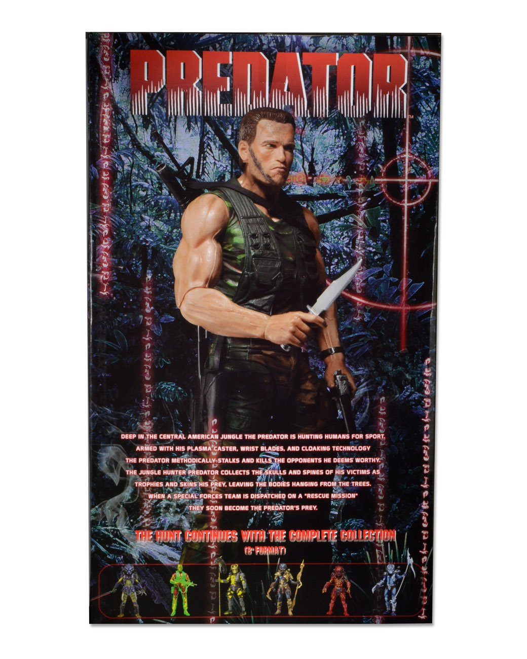 プレデター 1 4 アクションフィギュア シリーズ アーノルド シュワルツ