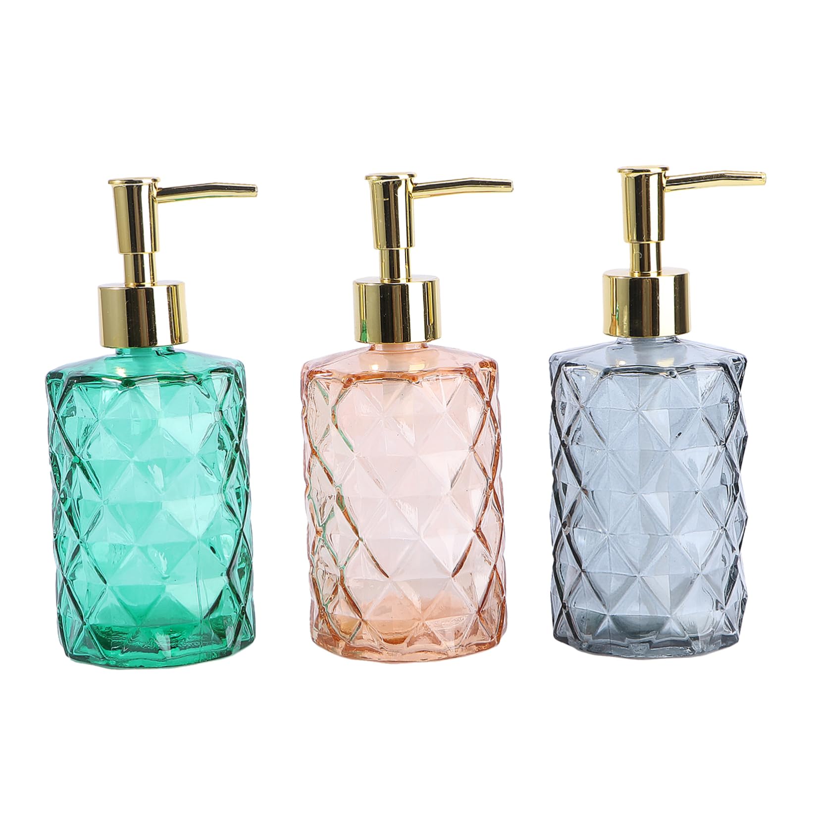 3piezas Botellas De Presión para Champú y Loción Recipientes De Reutilizables Viajes y Uso Doméstico