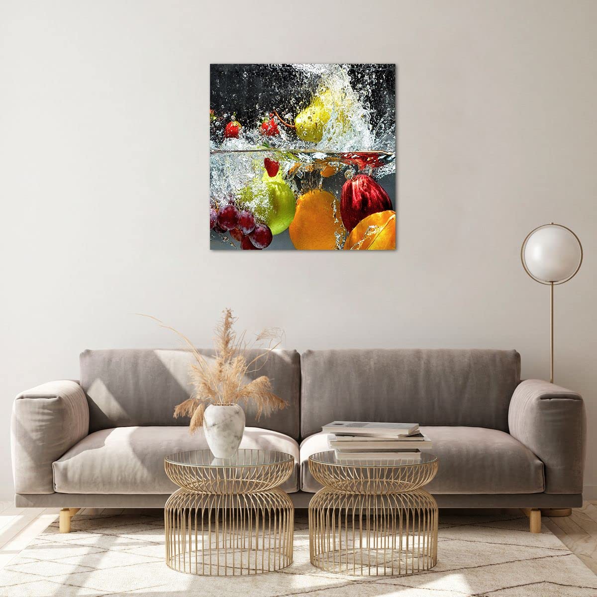 Impression sur Verre 140x50cm Tableaux Image Verre