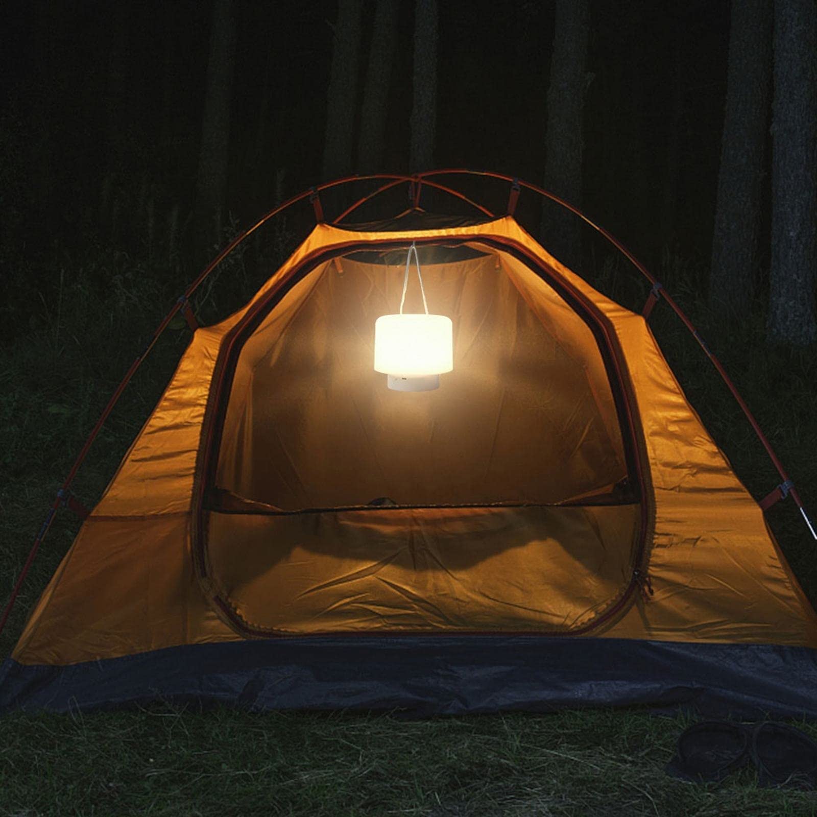 Linterna de Camping Lámpara LED Solar for Exteriores con Carga USB, 2 Modos, for Tienda de campaña, Linterna de Emergencia Nocturna for Senderismo, for Campamento