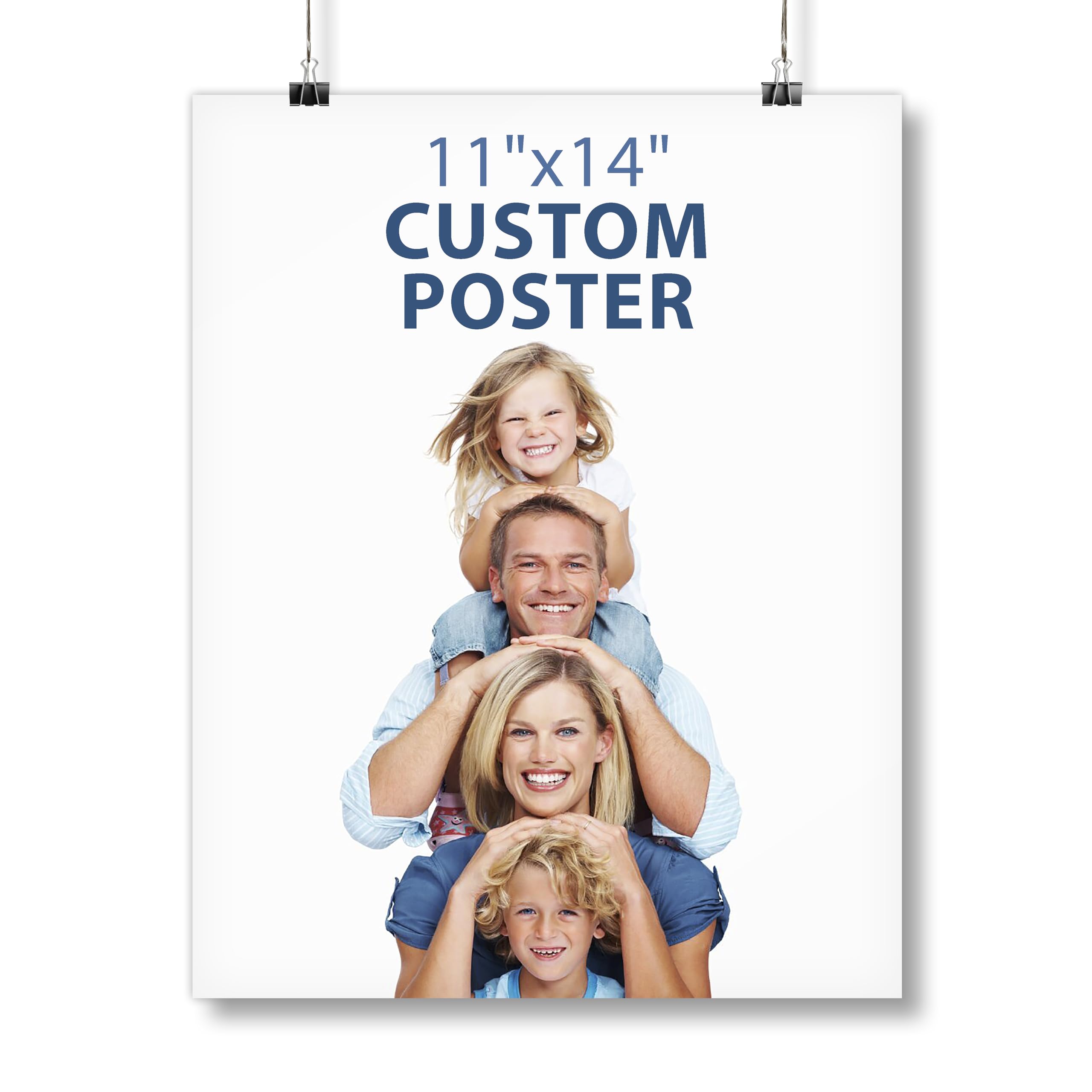 Amazon.com: Smile Art Design Custom Poster Print 11x14 inches